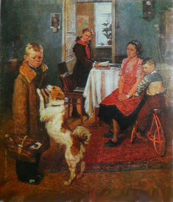 Ф.П.Решетников. Опять двойка. 1952.JPG