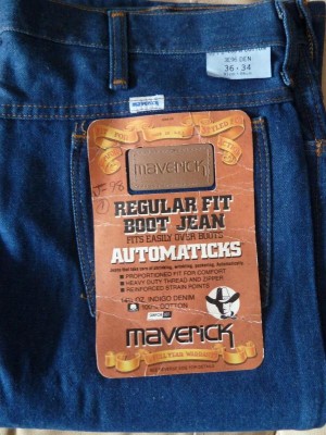 Maverick jeans 36x34.JPG