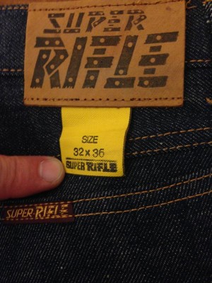 Super Rifle jeans 32x36 5.JPG